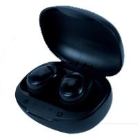 Audifonos Inalambricos Techzone Tzws03 Con Estuche De Carga Negro