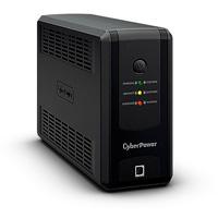 No Break Cyberpower Ut550gu 550va / 275w, Interactivo, Indicadores Led, 8 Nema 5-15r 4 Respaldo / 4 Supresin Y Regulacin, Torre, Puerto Usb, Green Power, 2 Años En Equipo, 1 Año En Batera.